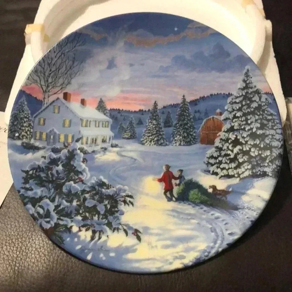 Our family‎ tree collectors plate 1993 - Picture 1 of 5